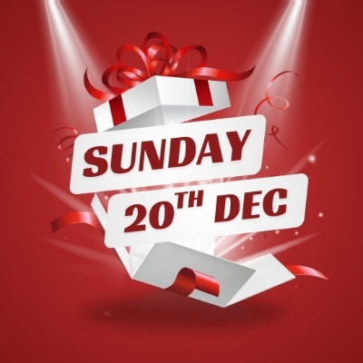 Red Modern Boxing Day Sale Ins